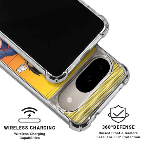 Dragon Ball Z Goku & Vegeta Google Pixel 10 Clear Case